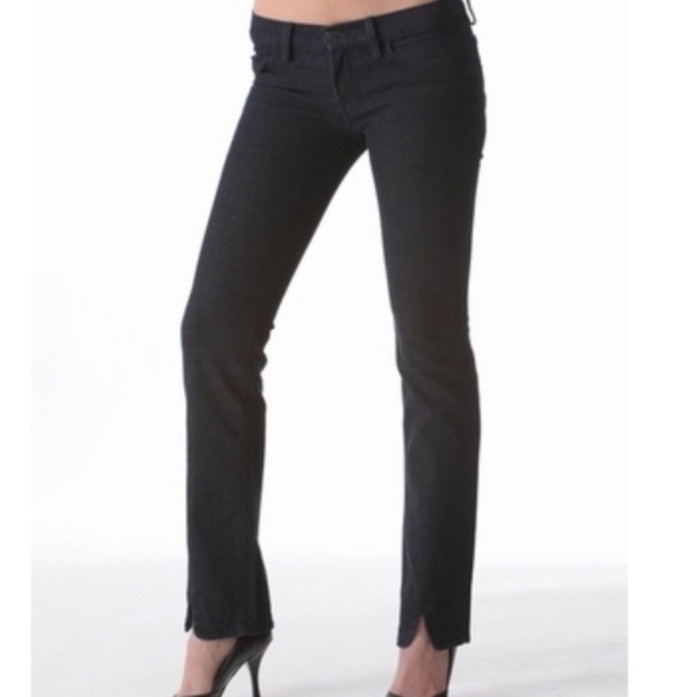 J Brand Low Rise Split Ankle Jeans